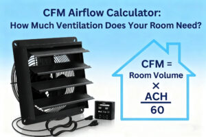 CFM Airflow Calculator: How Much Ventilation Does Your Room Need